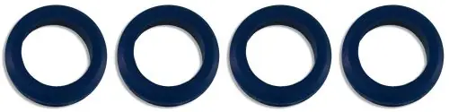 Lower Seal kit for Fuel Injector Clinic low-z injectors for DSM/Evo (slk-125-6x4-lower)