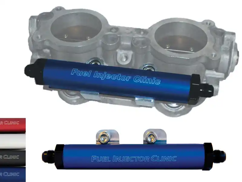 Subaru WRX ('02-'14) and STi ('07+) Fuel Rails With -6 Fittings (rl-wrx-6-6)