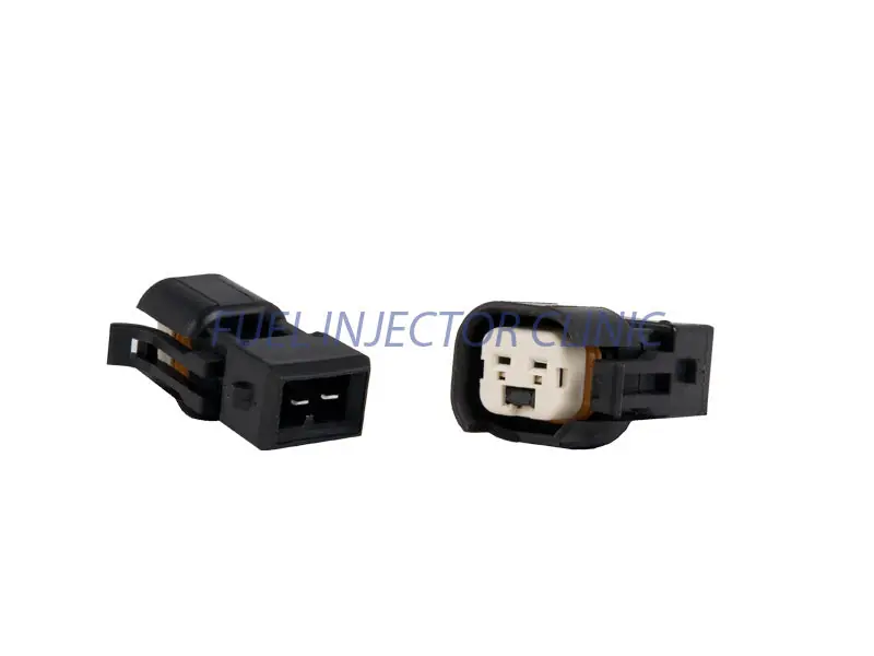 Set of 6 US Car/EV6 (female) to Jetronic/EV1 Adapter (male) injector plug adaptors (padputoj6)