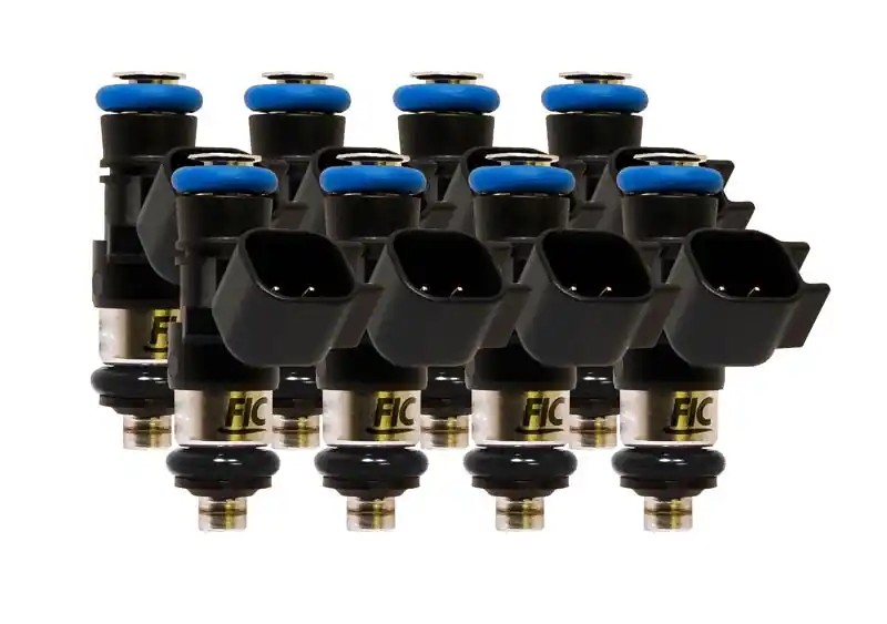 Eight Cylinder 0660cc Custom Injector Set (38mm height only) (isc-0660h-sp-8)