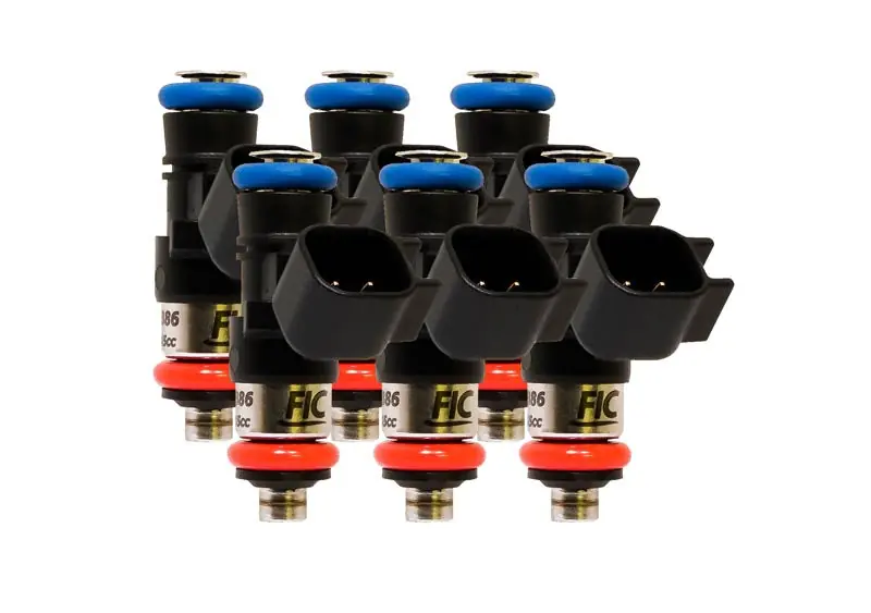 850cc (94 lbs/hr at OE 58 PSI fuel pressure) FIC Fuel Injector Clinic Injector Set for Jeep 3.6L V6 engines (High-Z) Previously 770cc (is232-0850h)