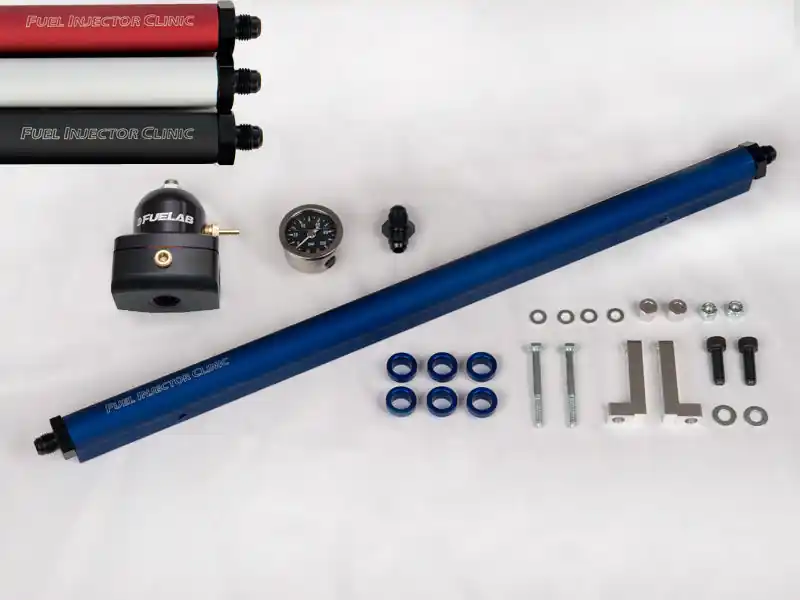 Toyota Supra 2JZ-GTE Fuel Kit With -8 Inlet & -6 Return Fittings (fkt-145-8)