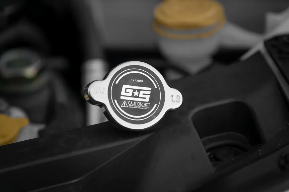 GrimmSpeed Radiator Cap Black Type A (1.3 Bar) For Subaru