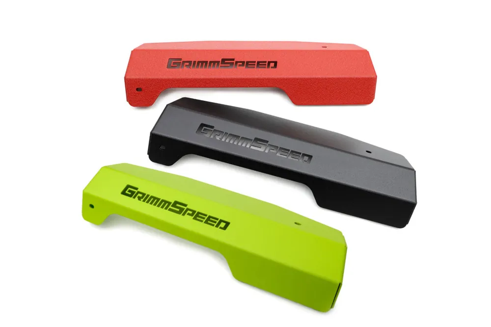 GrimmSpeed Pulley Cover Black For Subaru 15-21 WRX