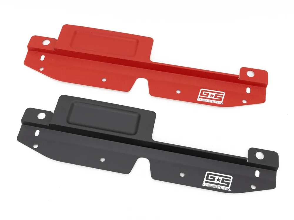 GrimmSpeed Radiator Shroud Black For Subaru 08-14 Impreza/WRX/STI
