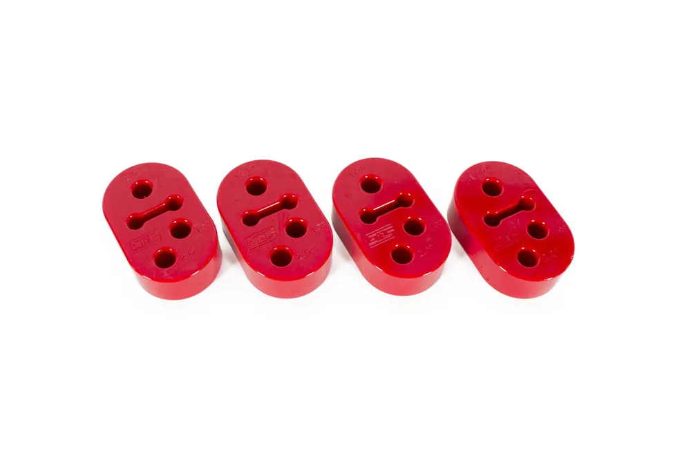 GrimmSpeed Polyurethane Exhaust Hanger 12mm Two Position For Subaru Universal Set of 4