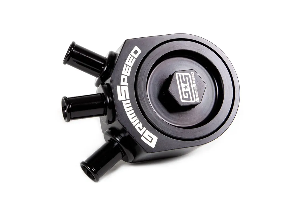 GrimmSpeed Air/Oil Separator Red Subaru 02-07 WRX 04-21 STI 04-08 FXT