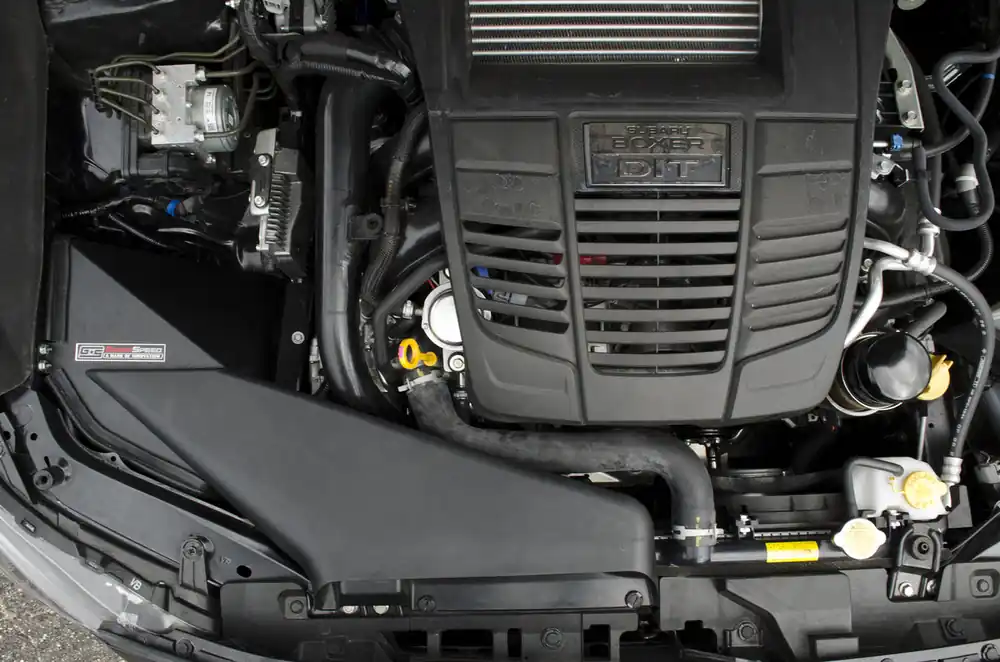 GrimmSpeed StealthBox Cold Air Intake Red For Subaru 15-21 WRX