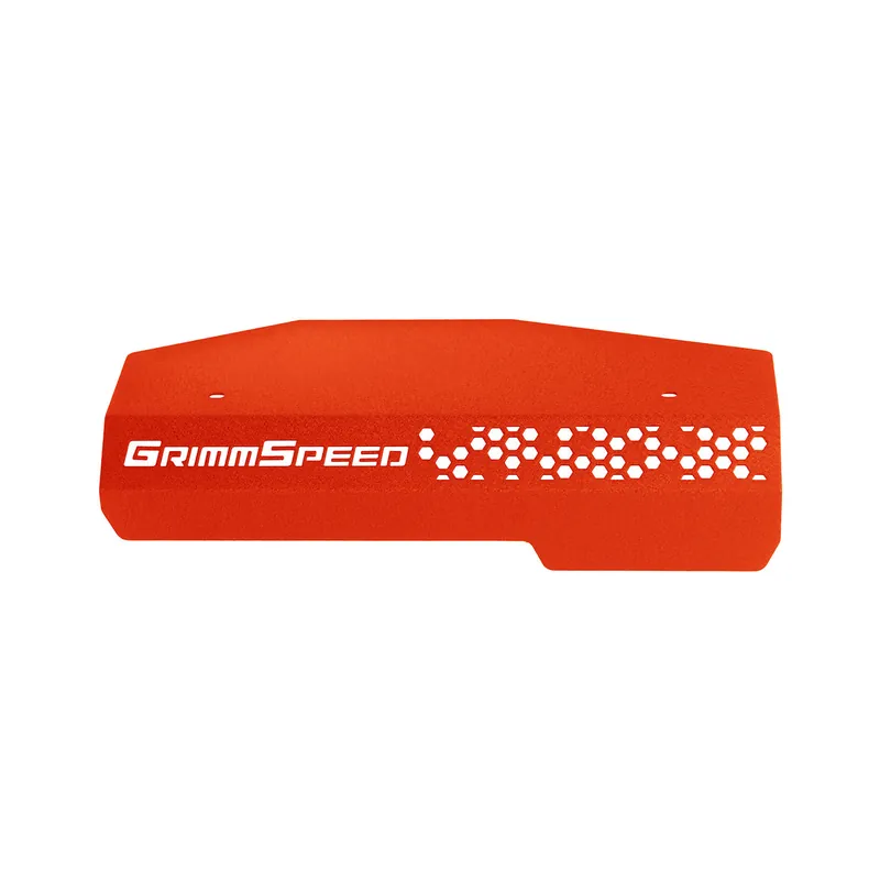 GrimmSpeed Pulley Cover Subaru 2022-Present WRX Red