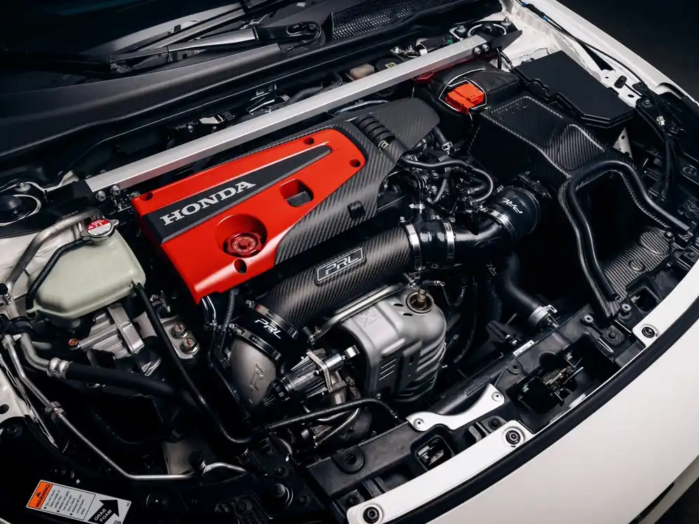 PRL Motorsports 23 Civic Type-R Carbon Turbo Inlet Pipe Kit - Matte Finish