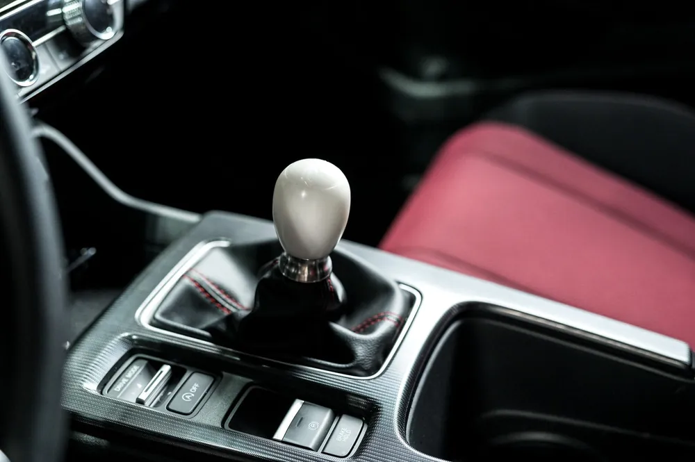 PRL Motorsports Adjustable Shift Knob and Collar Kit Aluminum Red