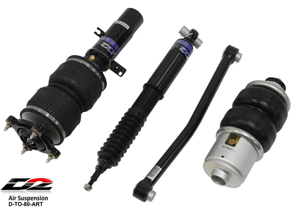 D2 Racing Air Struts 18+ BMW Z4 20-23 Toyota Supra RWD