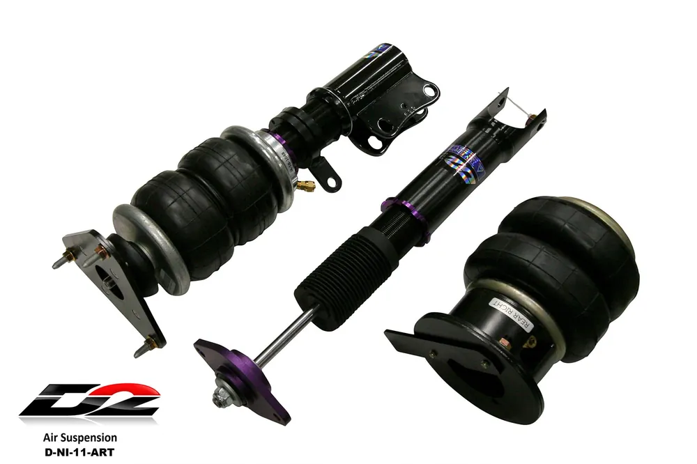 D2 Racing Air Struts 07-18 Nissan Altima 09+ Nissan Maxima