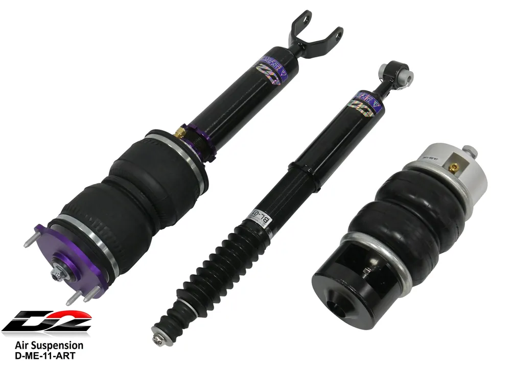 D2 Racing Air Struts 03-09 Mercedes Benz E Class RWD