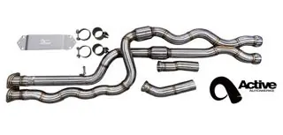 M2C Equal Length Gen 2 Mid Pipe includes Active F-brace w straight pipes