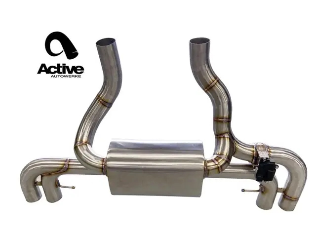 G2X M340i / M440i Valved Rear Axle-back Exhaust w matte black tips