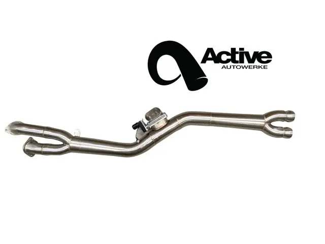 Active Autowerke X3M / X4M Signature single mid-pipe with $90 fixed price shipping in lower 48 states - Mid-pipe only