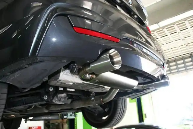 Active Autowerke F3X 335i | 435i Performance Valved Rear Exhaust GEN 2 - BMW F3x 335i Rear Exhaust with brushed tips