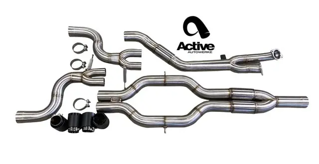 G80/G82 M3/M4 Signature RACE ONLY Exhaust System - GOLIATH - Full race only exhaust - Matte Black Tips