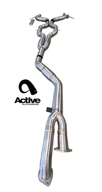 G80/G82 M3/M4 Signature RACE ONLY Exhaust System - GOLIATH - Full race only exhaust w DUMP - Brushed Tips