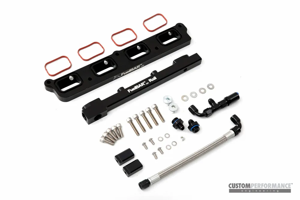 CP-E FuelBAR™ EcoBoost Aux Fuel Rail - Port Fuel Rail Focus ST, Focus RS, Mustang EcoBoost, Ford Fusion