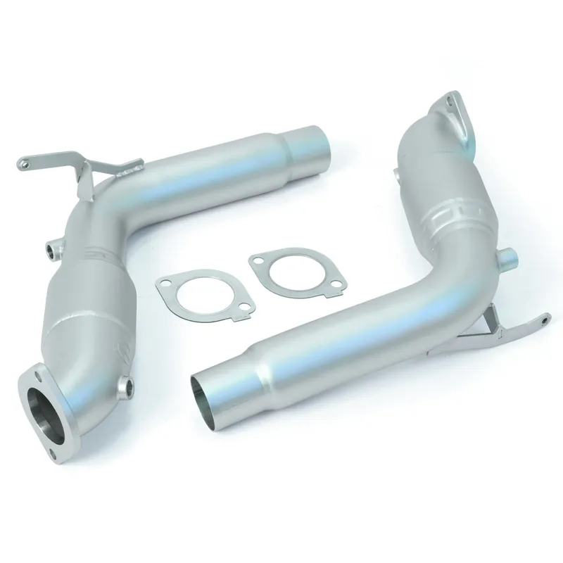 CP-E QKspl™ '20-'24 Ford Explorer ST EcoBoost Cast Bellmouth Downpipe