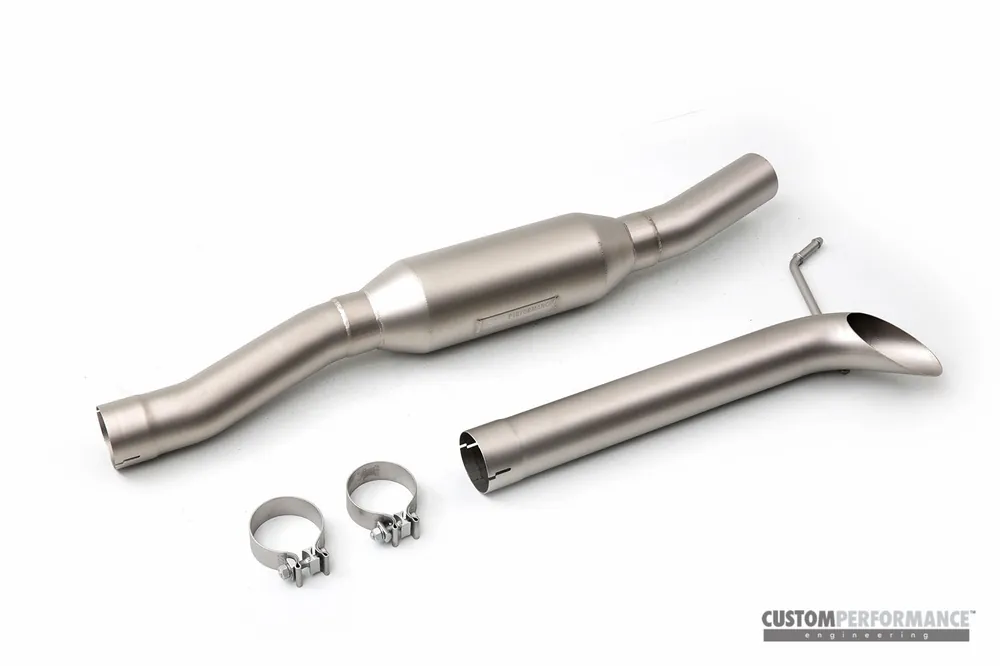 CP-E Austenite™ Ford Mustang EcoBoost Race Exhaust Single Exit System