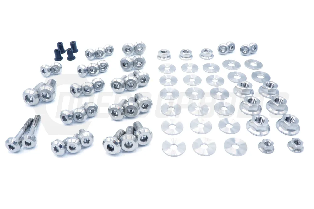 Stage 2 Titanium Hardware Engine Bay Kit - Mitsubishi Evo VIII