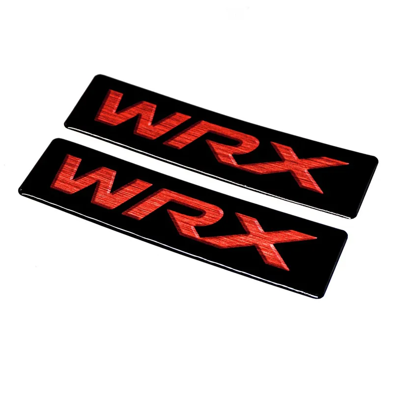 SMY Gel WRX Emblems for WeatherTech Mats Pair