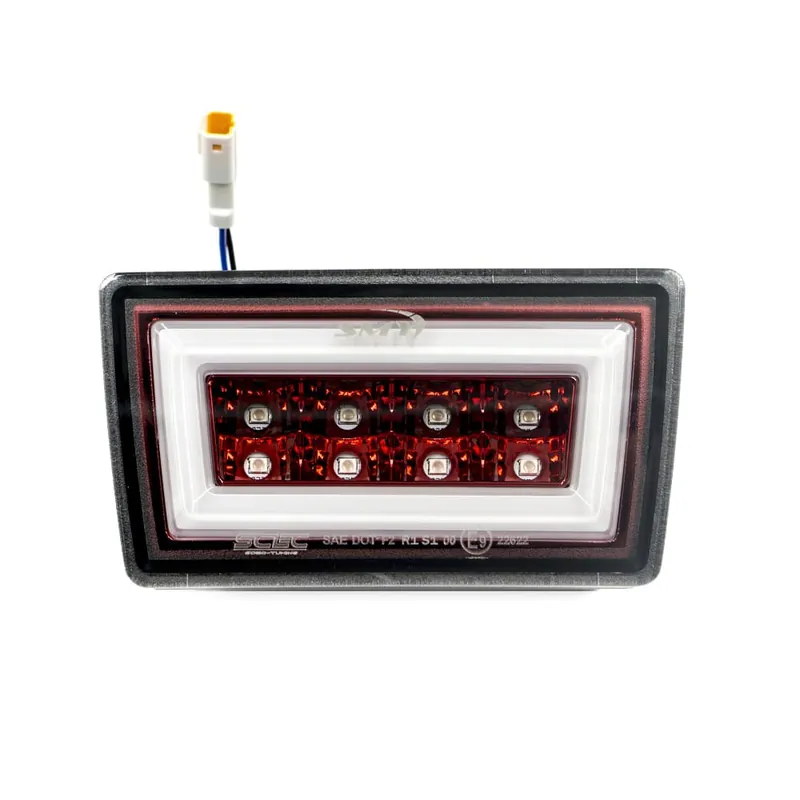 SMY F1 V3 Hyper-Flash Rear Brake Light RBL Red w/ DRL White Light Bar Subaru 2011-2014 WRX / STI