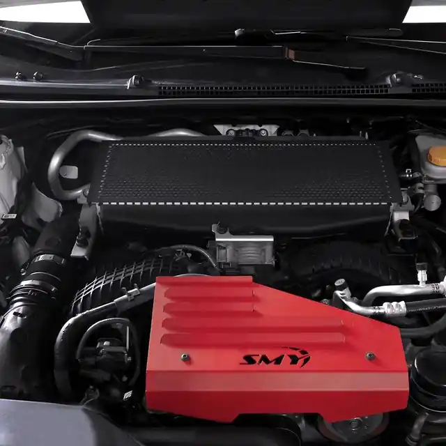 SMY Intercooler Protection Cover Wrinkle Black SLIM Subaru 2022-2025 WRX / Ascent / Outback / Legacy