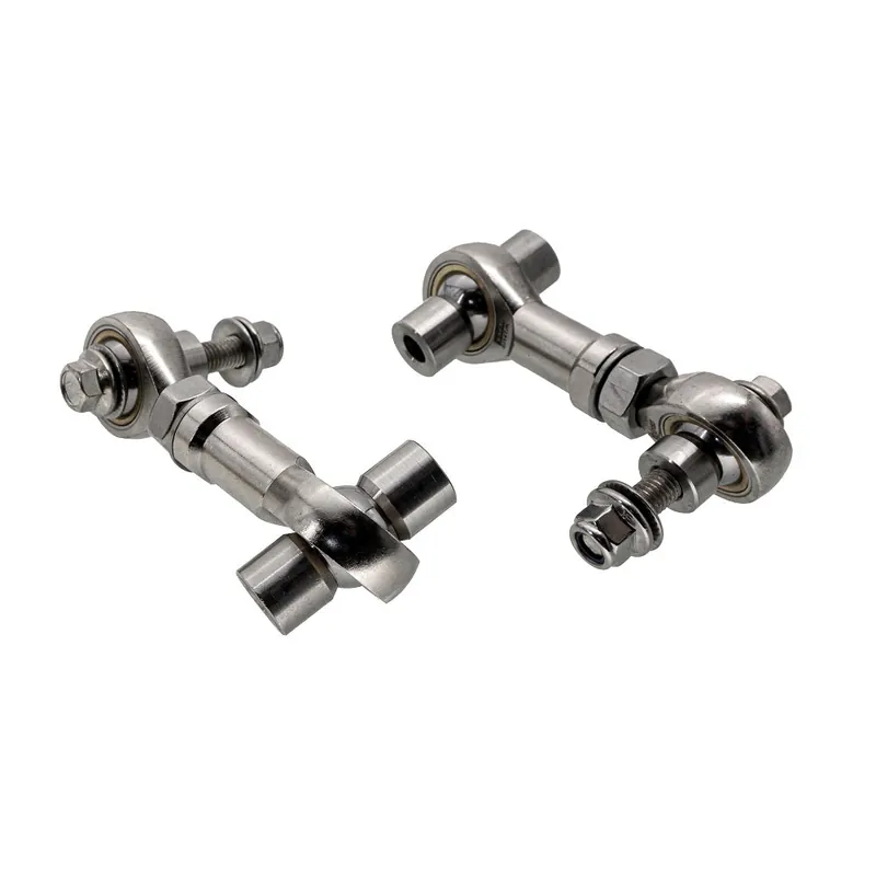 SMY Stealth Heavy Duty Adjustable Rear Spherical End Link Set Subaru 2008-2025 WRX / STI