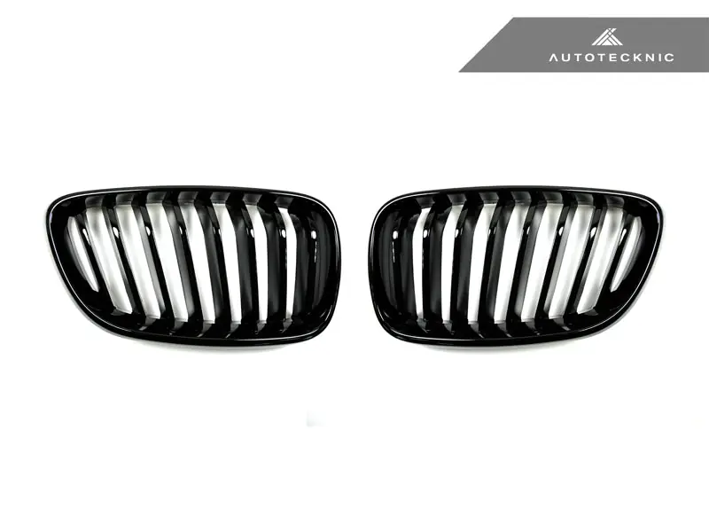 AutoTecknic Gloss Black Front Grille Set - F22 2-Series