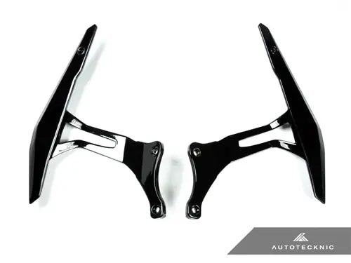AutoTecknic Glazing Black Competition Shift Paddles - Ferrari 458 Italia / Spider