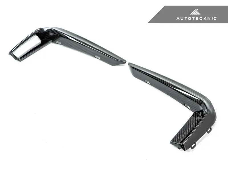 AutoTecknic Dry Carbon Front Bumper Trim - G30 5-Series M-Sport