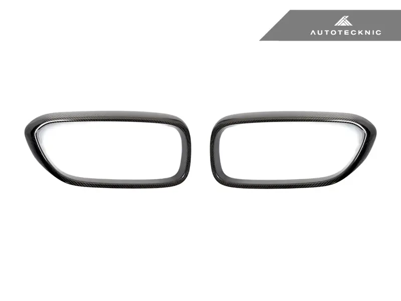 AutoTecknic Carbon Fiber Front Grille Surround Set - F90 M5