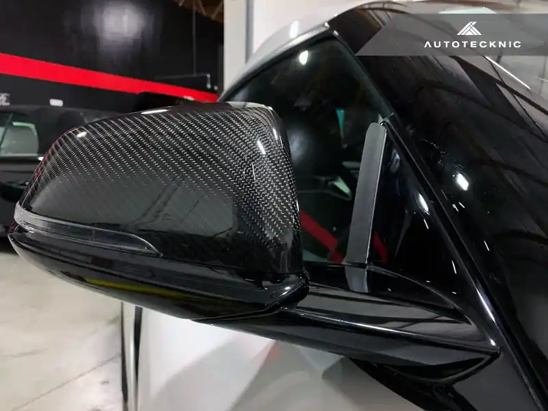AutoTecknic Side Mirror Wind Deflector Set - A90 Supra 2020-Up