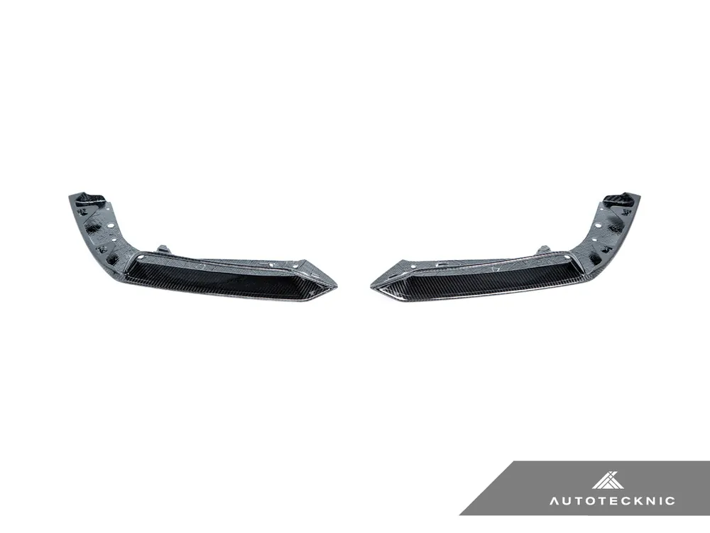 AutoTecknic Performance Dry Carbon Splitter Set - F95 X5M