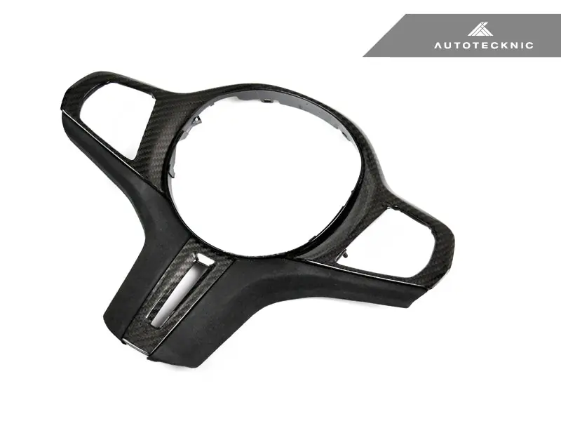 AutoTecknic Carbon Alcantara Steering Wheel Trim - G8X M2 / M3 / M4