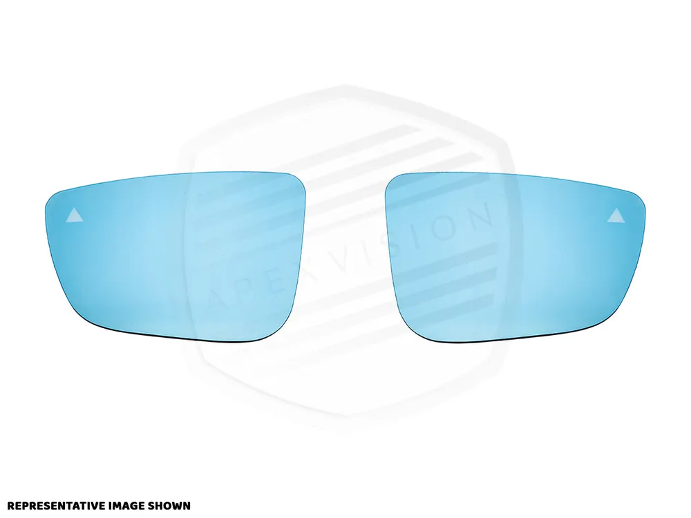 ApexVision Blue Tinted Side View Mirror Glass Set - F15 X5 | F16 X6