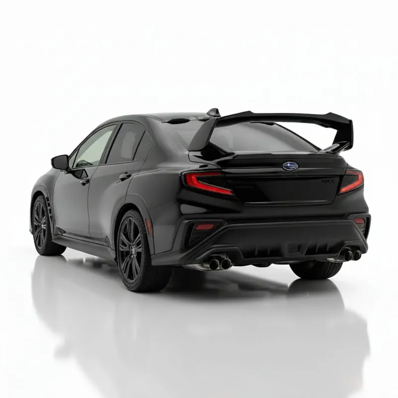 JDMuscle [15-25 WRX / 15-21 STI] Carbon Fiber STI Spoiler Gurney Flap V1 -