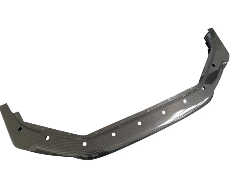 JDMuscle [17-24 GT-R] Carbon Fiber Front Lip - VS Style