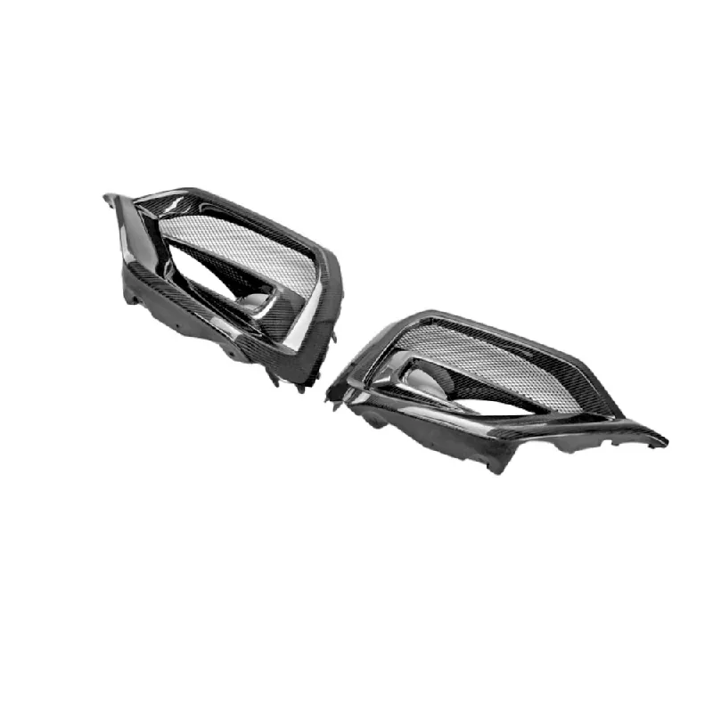 JDMuscle [22-26 WRX] Carbon Fiber Fog Lights Bezels