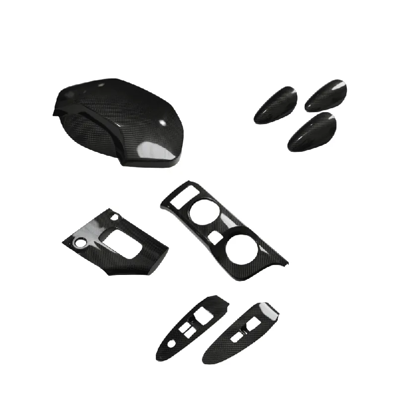 JDMuscle [23-26 Nissan Z] Pre-Preg Carbon Fiber Interior Dress Up Covers