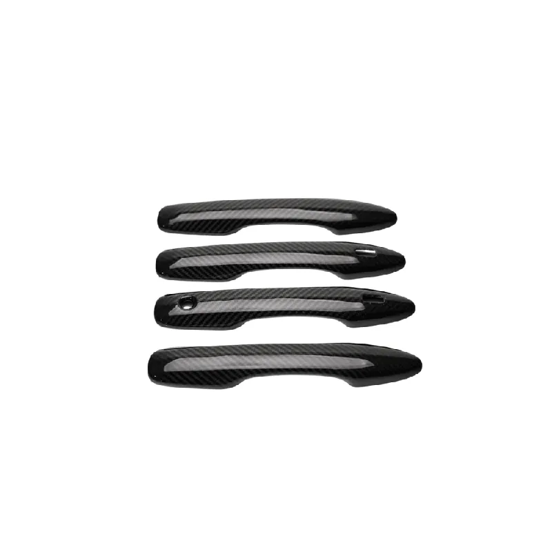 JDMuscle [23-24 GR Corolla, 19+ Hatch] Carbon Fiber Door Handle Covers (4PC)