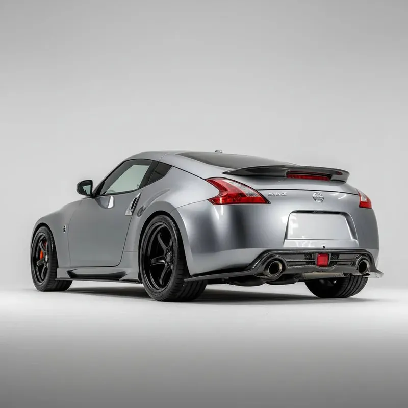 JDMuscle [09-20 Nissan 370Z] Carbon Fiber/FRP Duckbill Spec V
