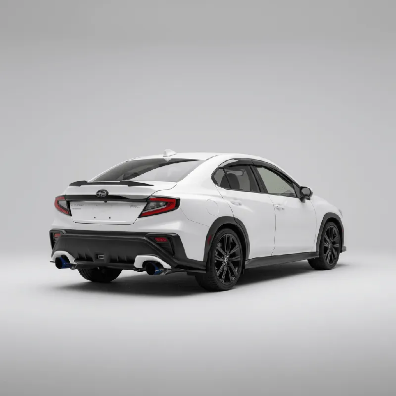 JDMuscle [22-26 WRX] Vacumm-Infused V6 Carbon Fiber Duck Bill Spoiler