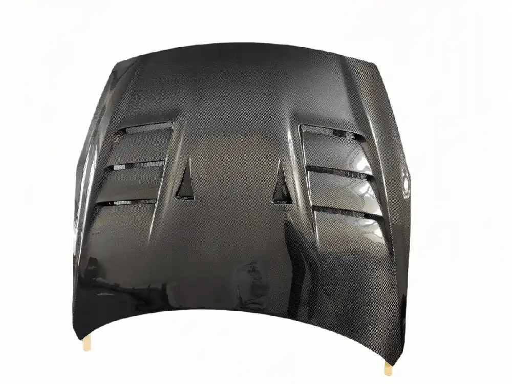 JDMuscle [17-24 GT-R] Carbon Fiber Hood - TS Style