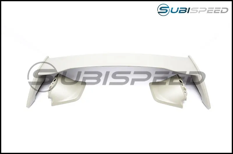 OLM STI Style Paint Matched Spoiler - 2015+ WRX / 2015+ STI-Crystal White Pearl (K1X)