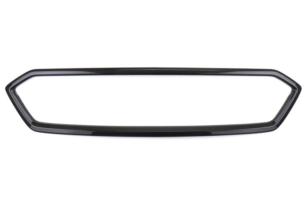 OLM LE Dry Carbon Fiber Grille Garnish (Outer) - 2018-2021 Subaru WRX / STI